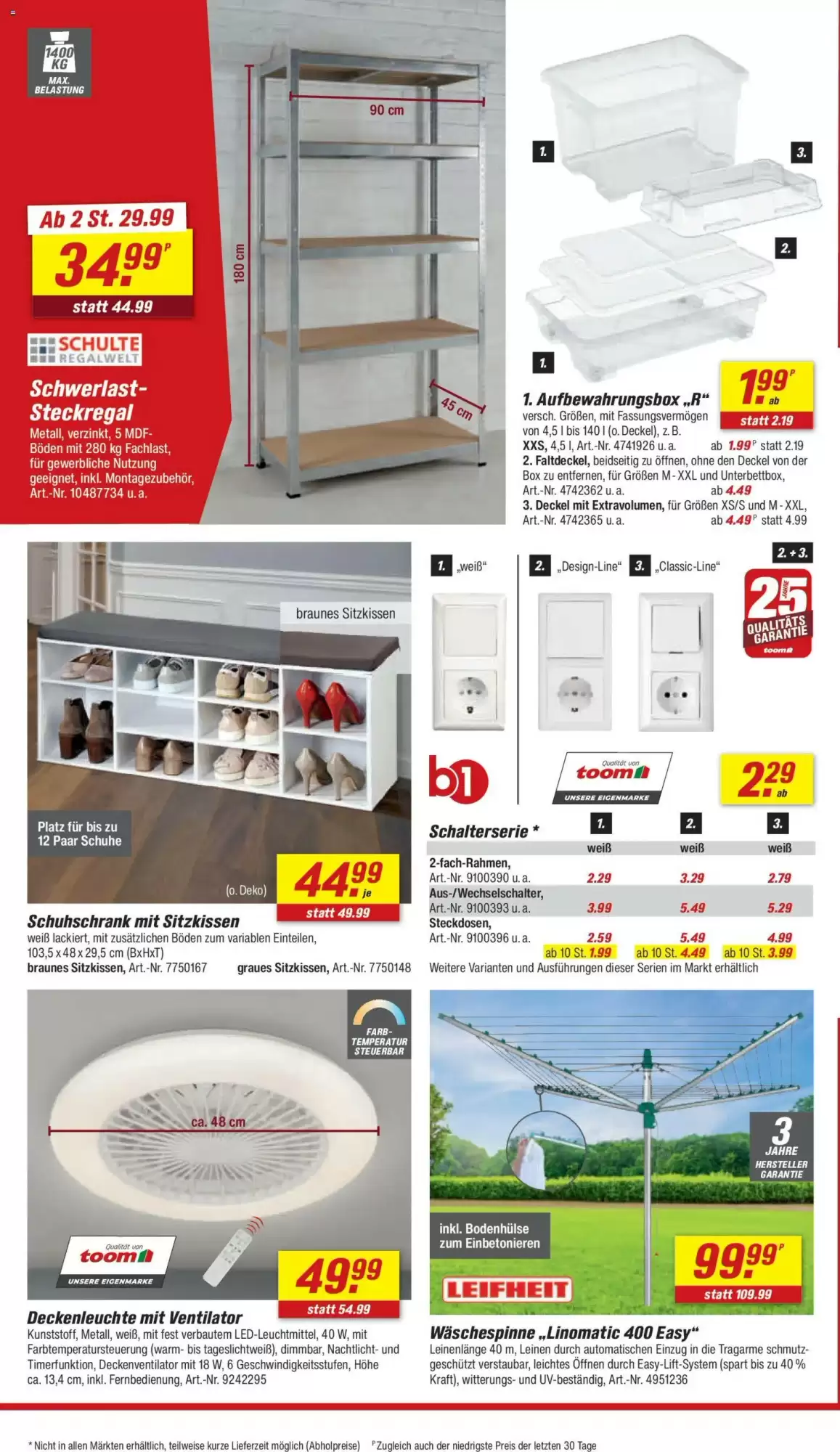 Toom Baumarkt Prospekt ab 25.07.2026 nächste woche - Bild 2 ab 25.07.2026
