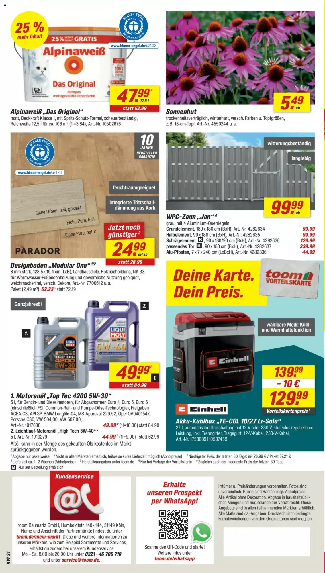 Toom Baumarkt Prospekt ab 25.07.2026 nächste woche - Bild 4 ab 25.07.2026