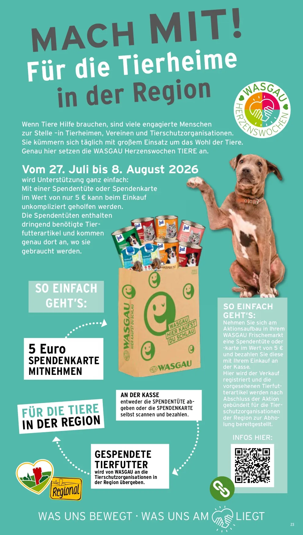 Wasgau Prospekt ab 27.07.2026 nächste woche - Bild 1 ab 27.07.2026