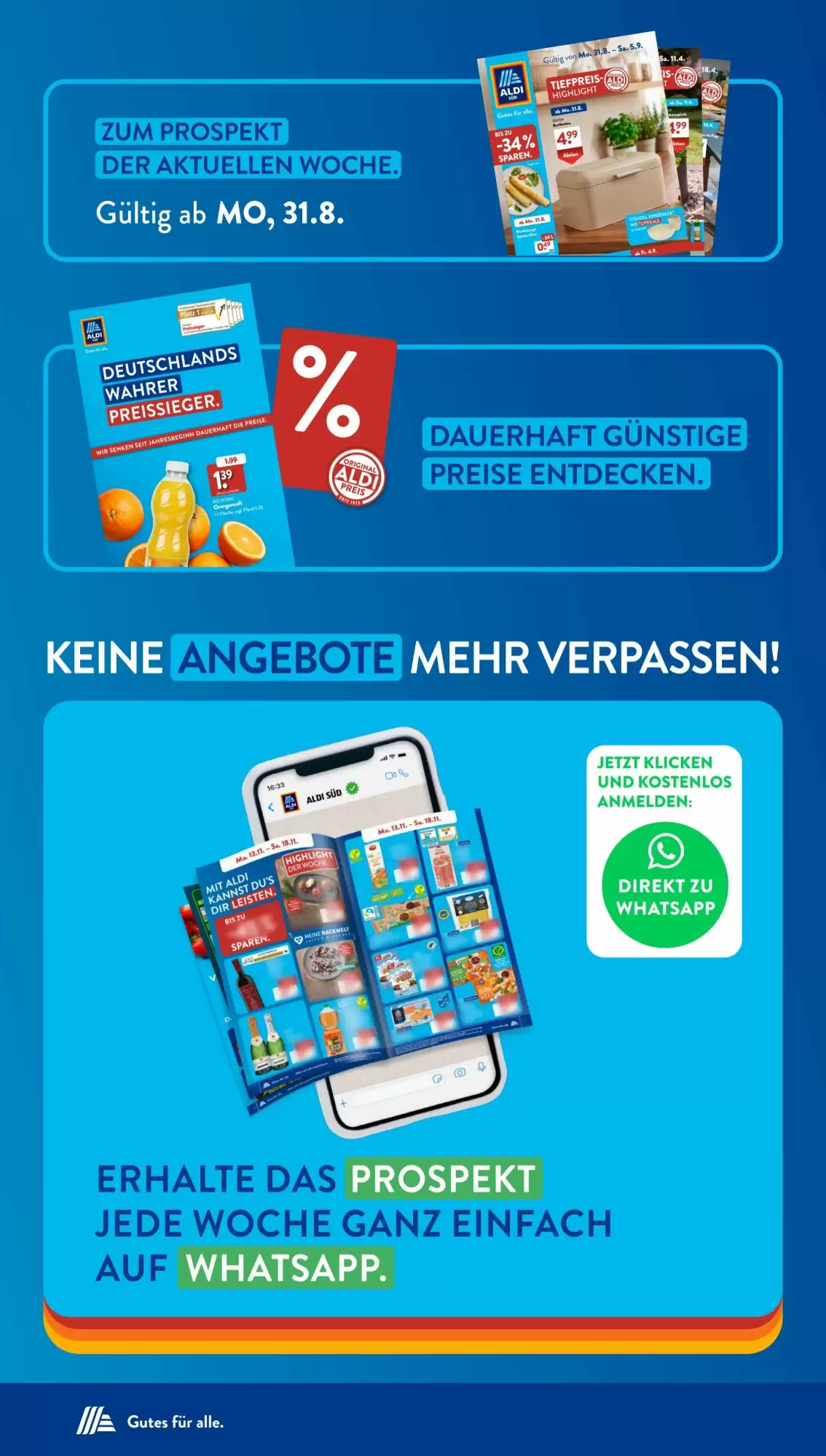 Aldi Süd Prospekt ab 14.09.2026 nächste woche - Bild 1 ab 14.09.2026