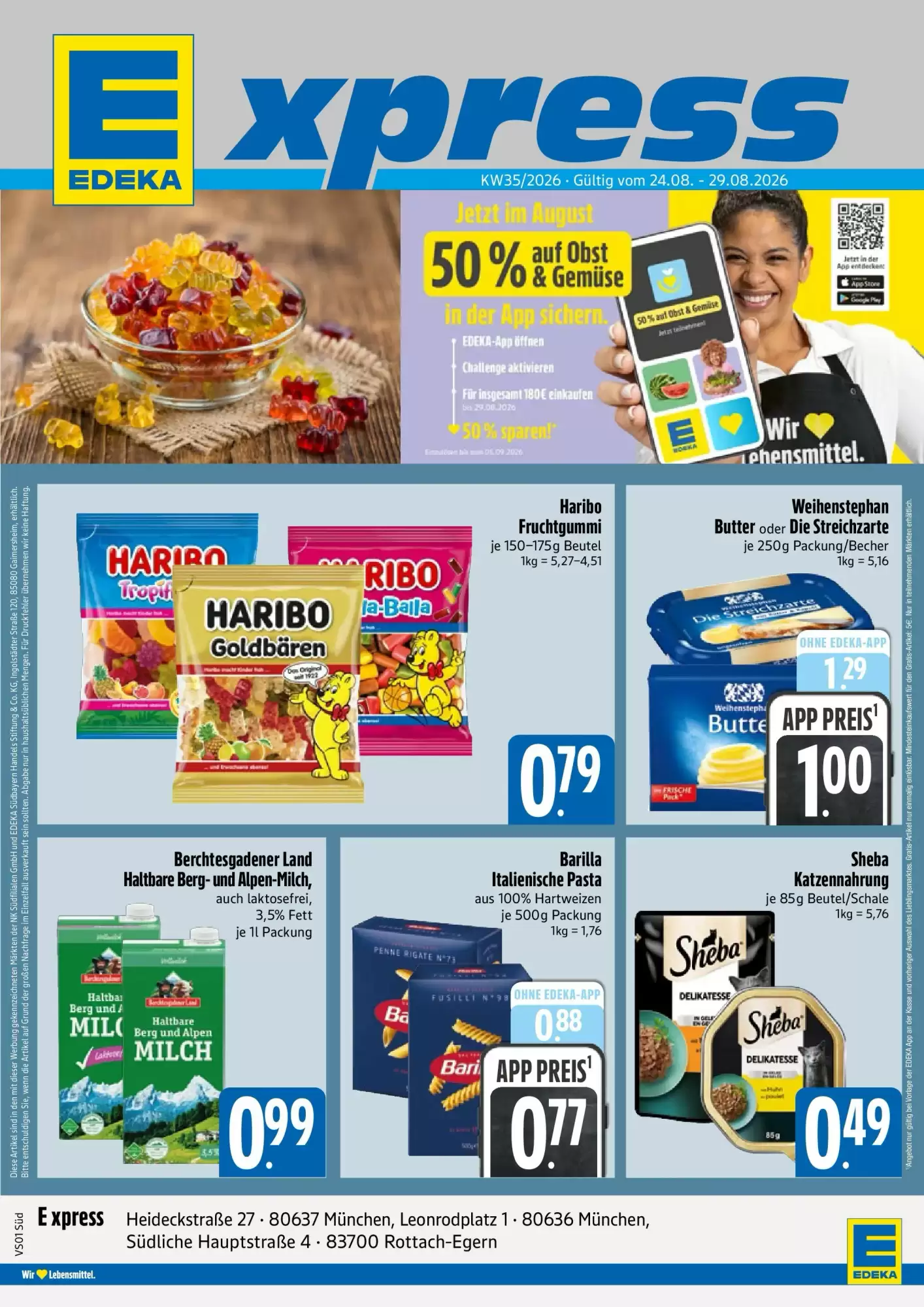Edeka Xpress Prospekt ab 24.08.2026 bis 29.08.2026