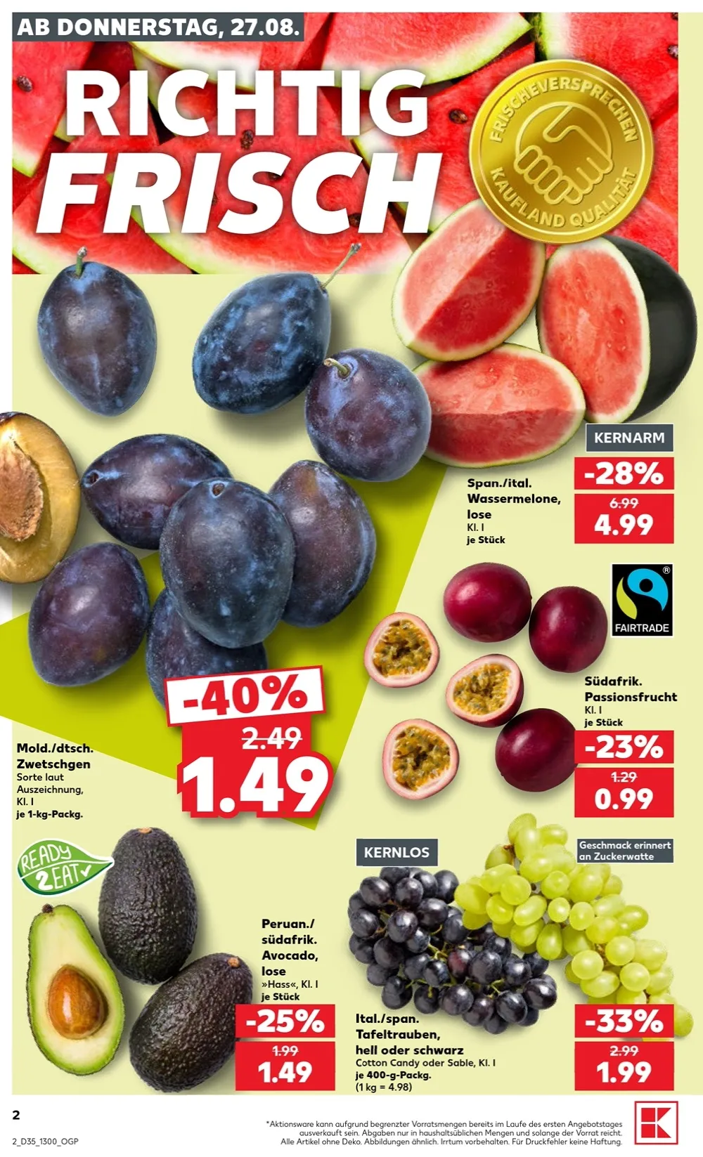 Kaufland Prospekt ab 27.08.2026 bis 02.09.2026 - Sayfa 2