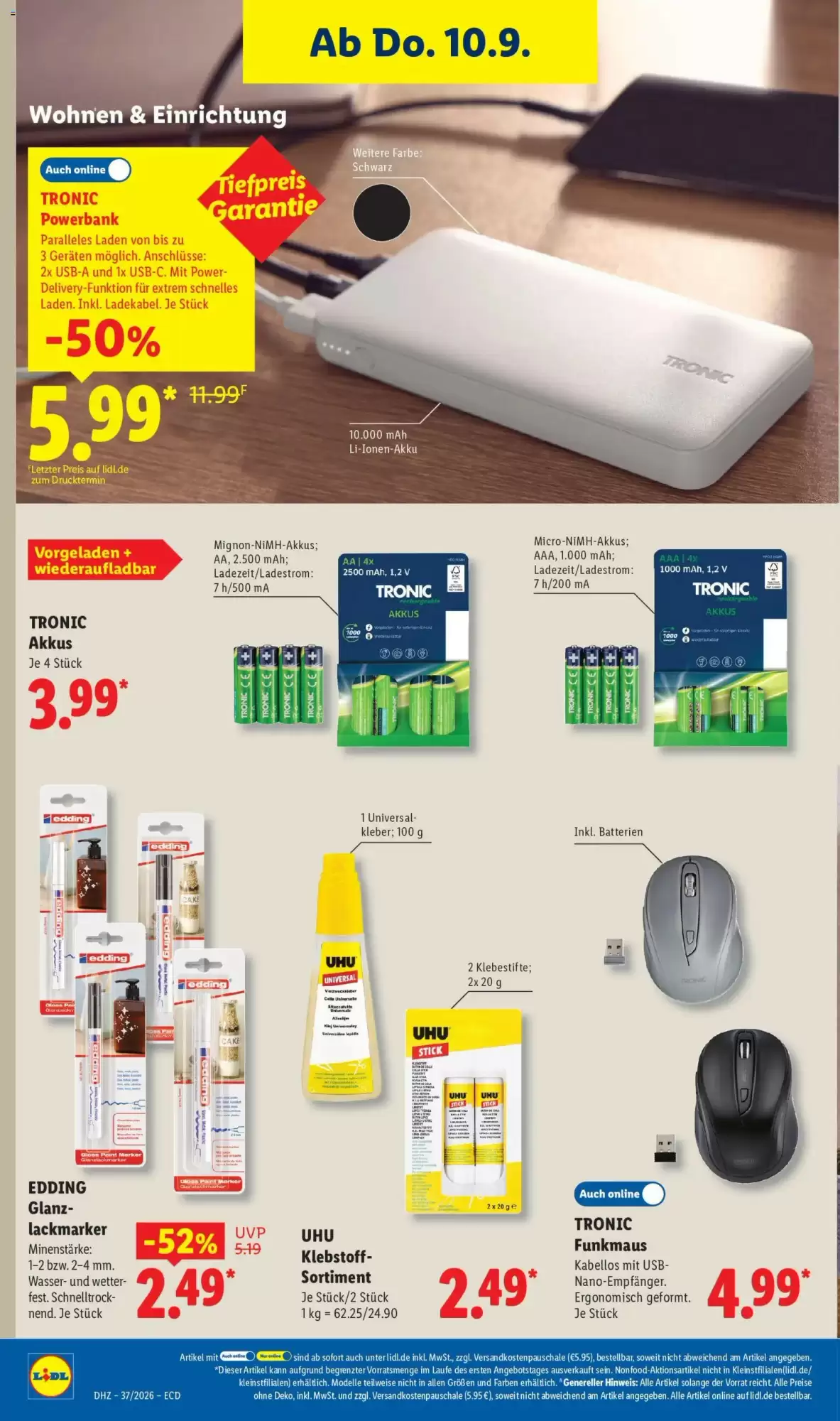 LIDL Prospekt ab 07.09.2026 bis 12.09.2026 - Seite 26