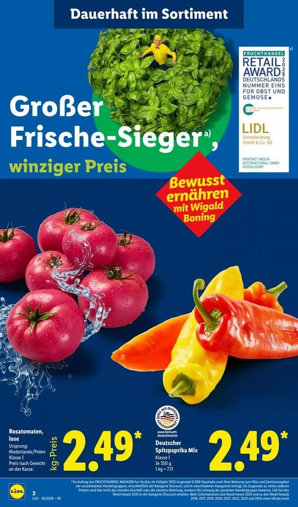 LIDL Prospekt ab 31.08.2026 bis 05.09.2026 - Sayfa 2