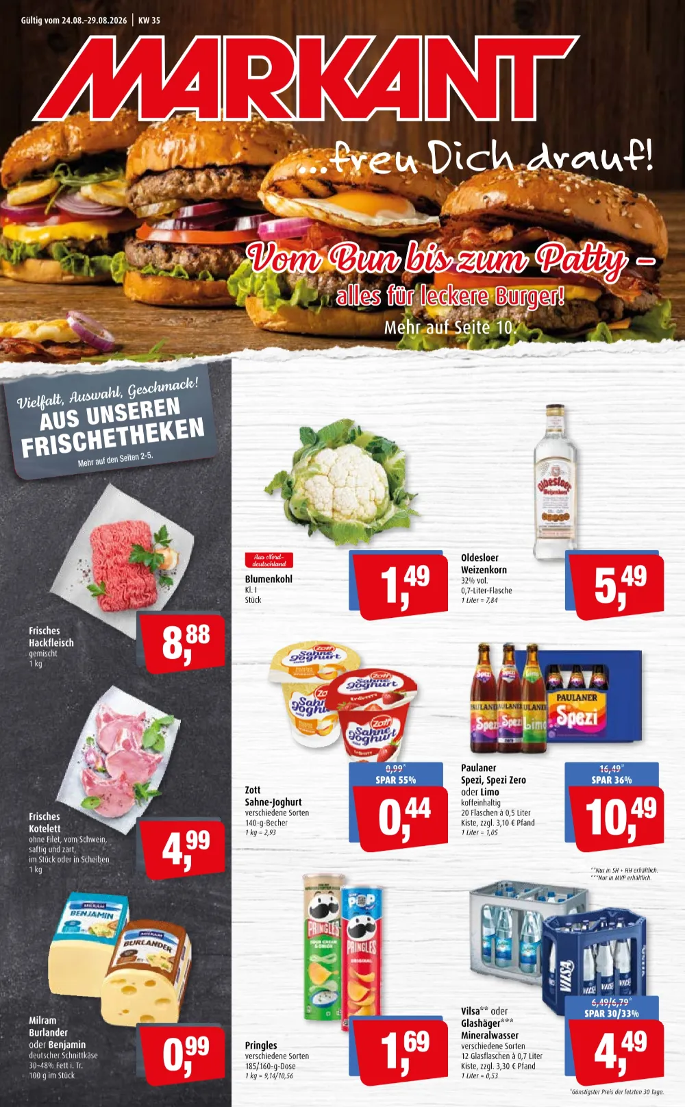 Markant Prospekt ab 24.08.2026 bis 29.08.2026