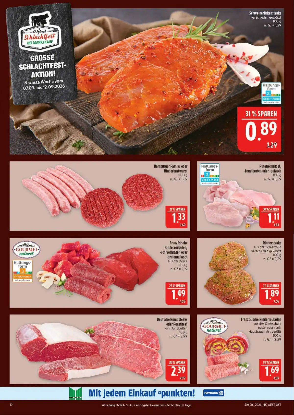 Marktkauf Prospekt ab 31.08.2026 bis 05.09.2026 - Seite 10