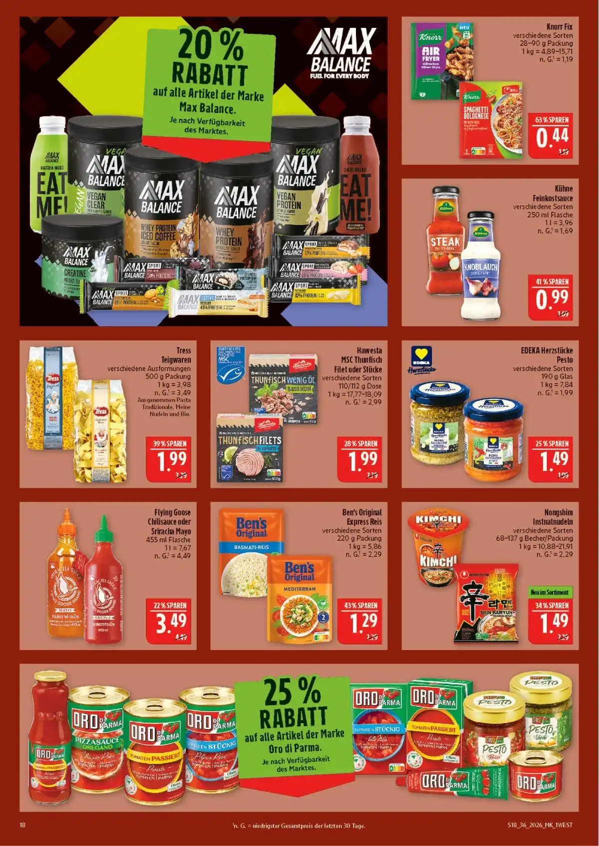 Marktkauf Prospekt ab 31.08.2026 bis 05.09.2026 - Seite 18