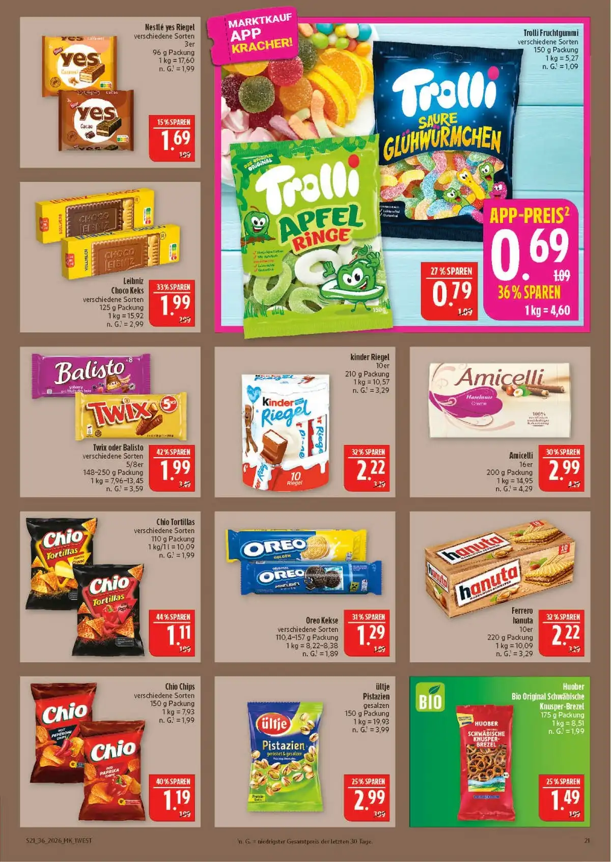Marktkauf Prospekt ab 31.08.2026 bis 05.09.2026 - Seite 21