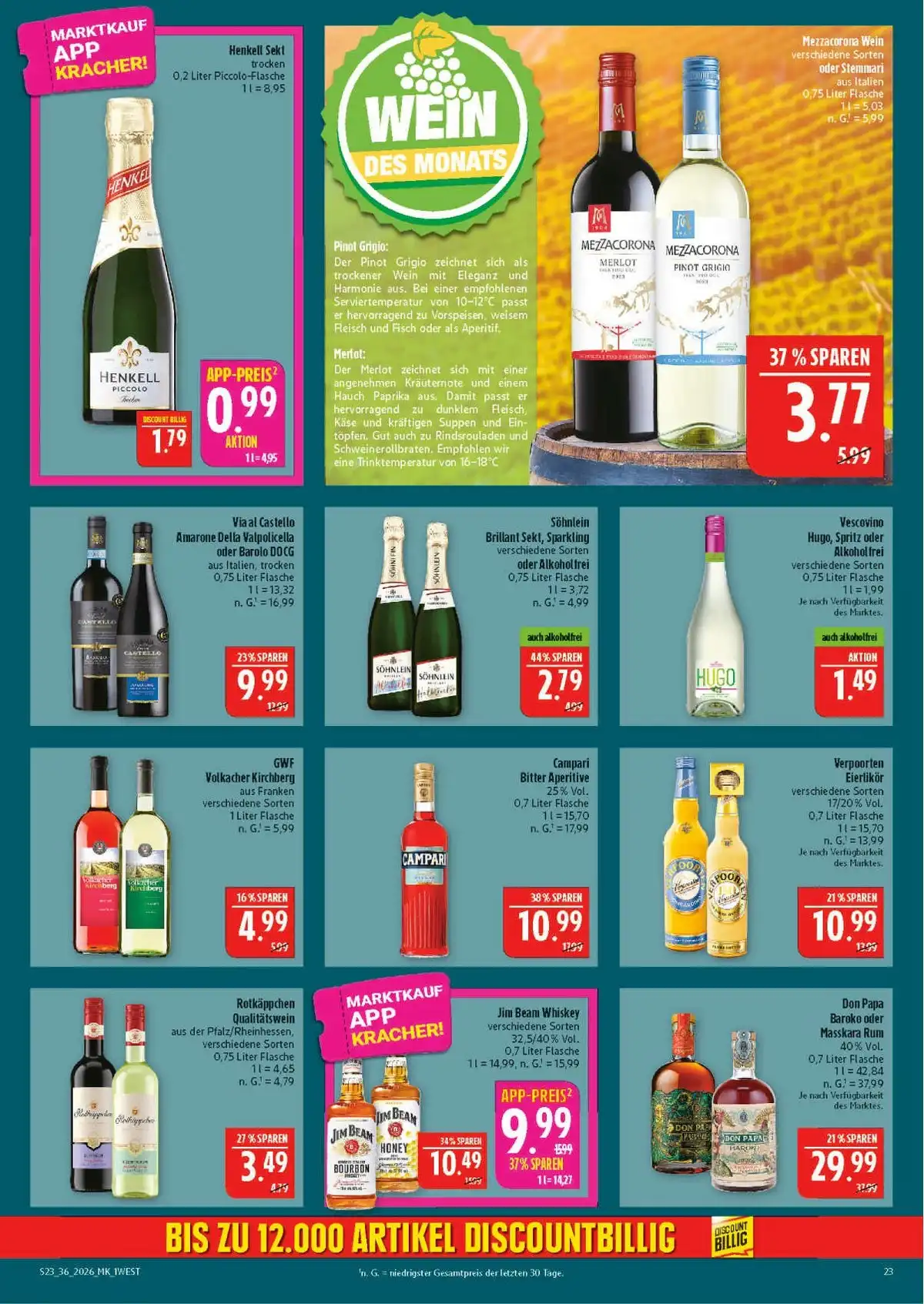 Marktkauf Prospekt ab 31.08.2026 bis 05.09.2026 - Seite 23