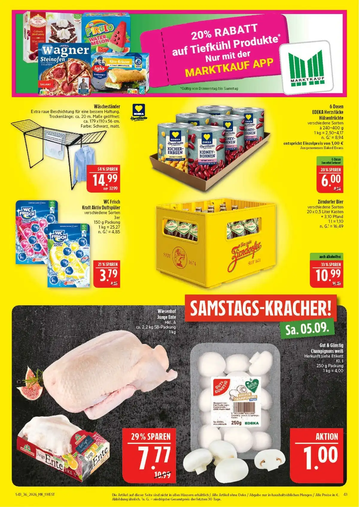 Marktkauf Prospekt ab 31.08.2026 bis 05.09.2026 - Seite 43
