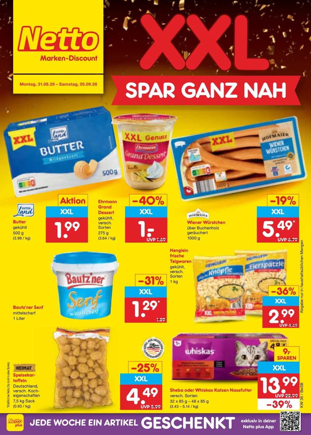 Netto Marken Discount Prospekt ab 31.08.2026 bis 05.09.2026