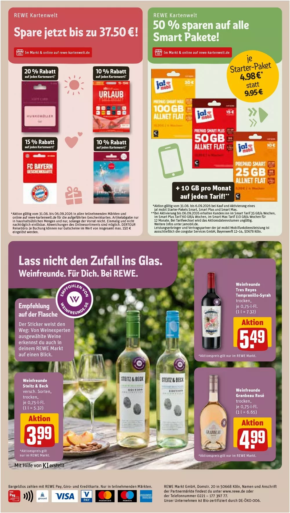 REWE Prospekt ab 31.08.2026 bis 05.09.2026 - Seite 21