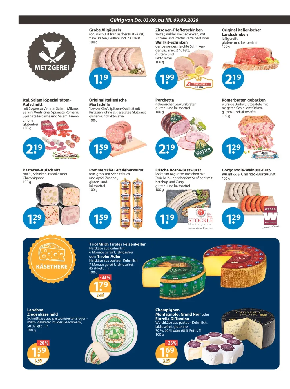 V-Markt Prospekt ab 03.09.2026 bis 09.09.2026 - Seite 2