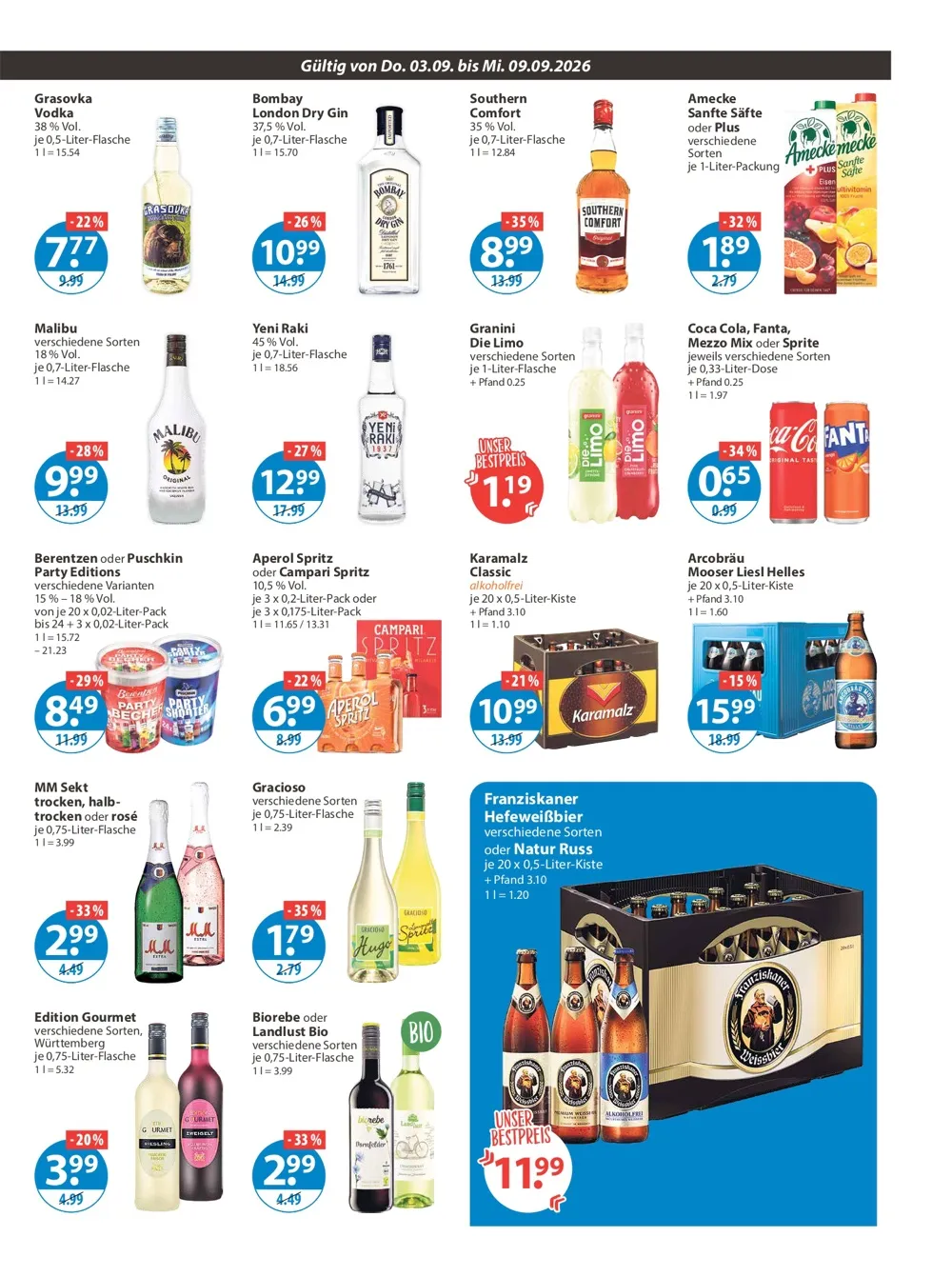V-Markt Prospekt ab 03.09.2026 bis 09.09.2026 - Seite 9