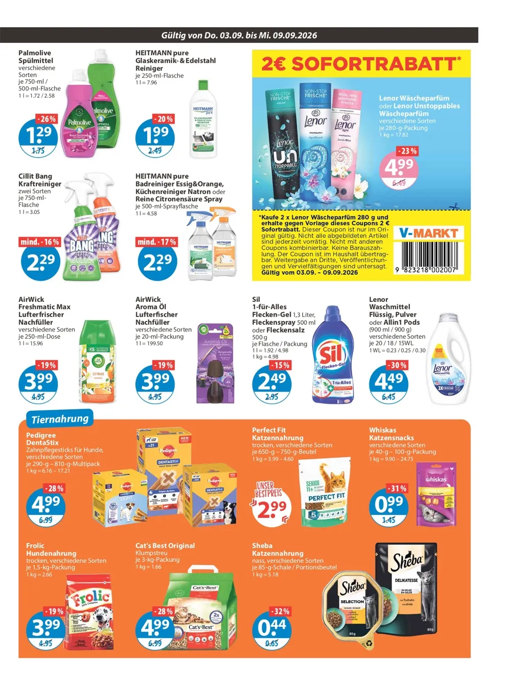 V-Markt Prospekt ab 03.09.2026 bis 09.09.2026 - Seite 11