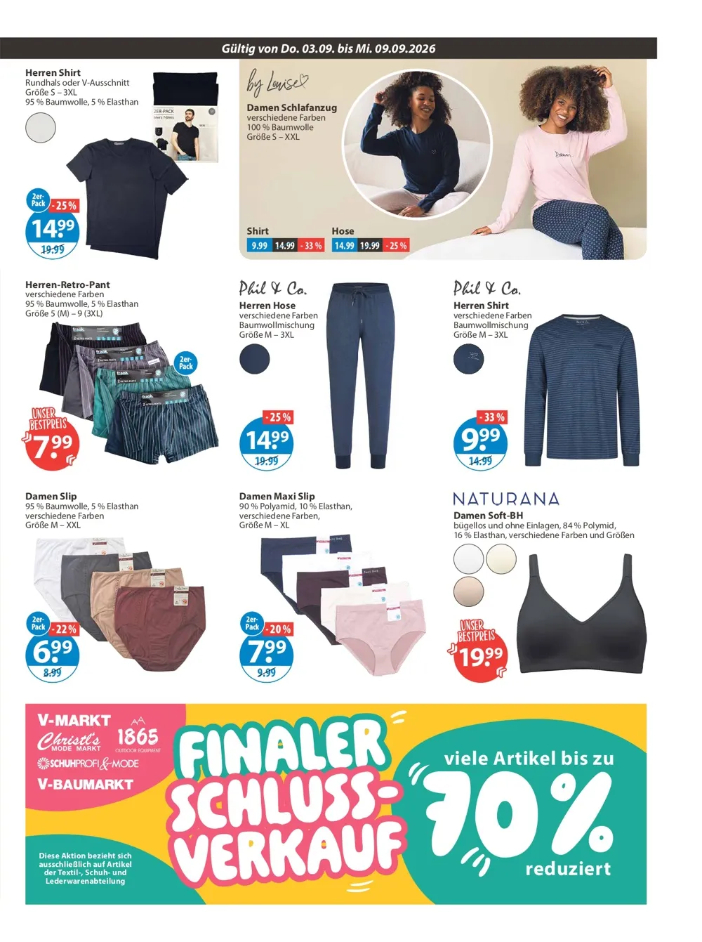 V-Markt Prospekt ab 03.09.2026 bis 09.09.2026 - Seite 19