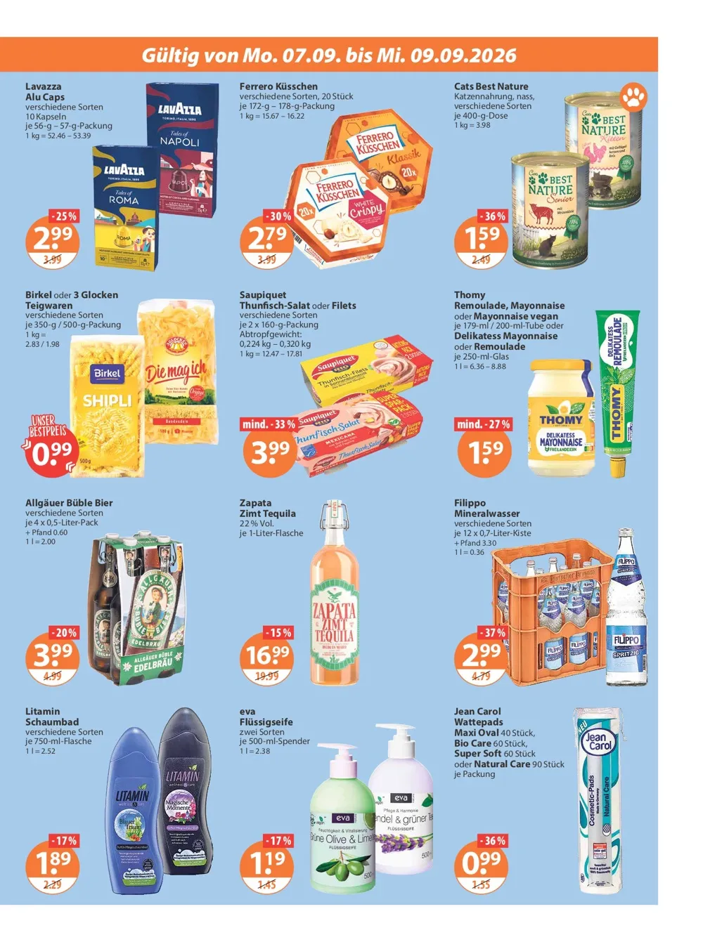 V-Markt Prospekt ab 03.09.2026 bis 09.09.2026 - Seite 25