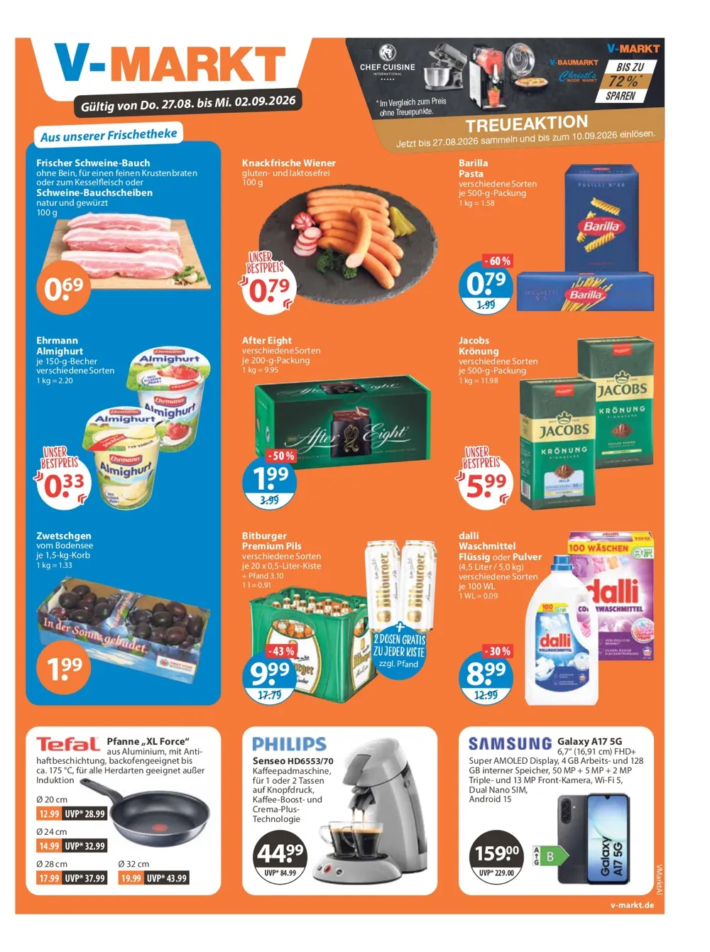 V-Markt Prospekt ab 27.08.2026 bis 02.09.2026