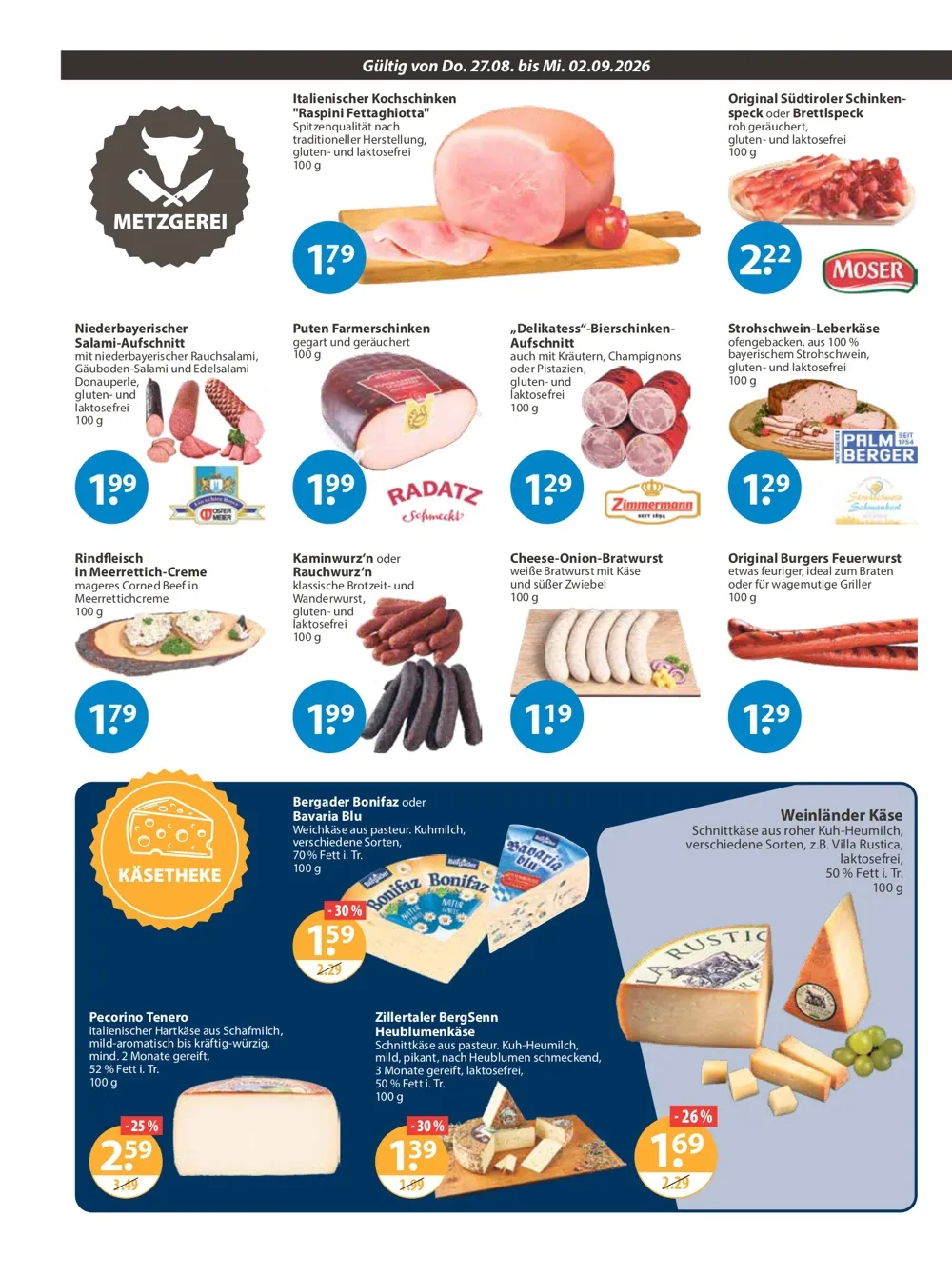 V-Markt Prospekt ab 27.08.2026 bis 02.09.2026 - Seite 2