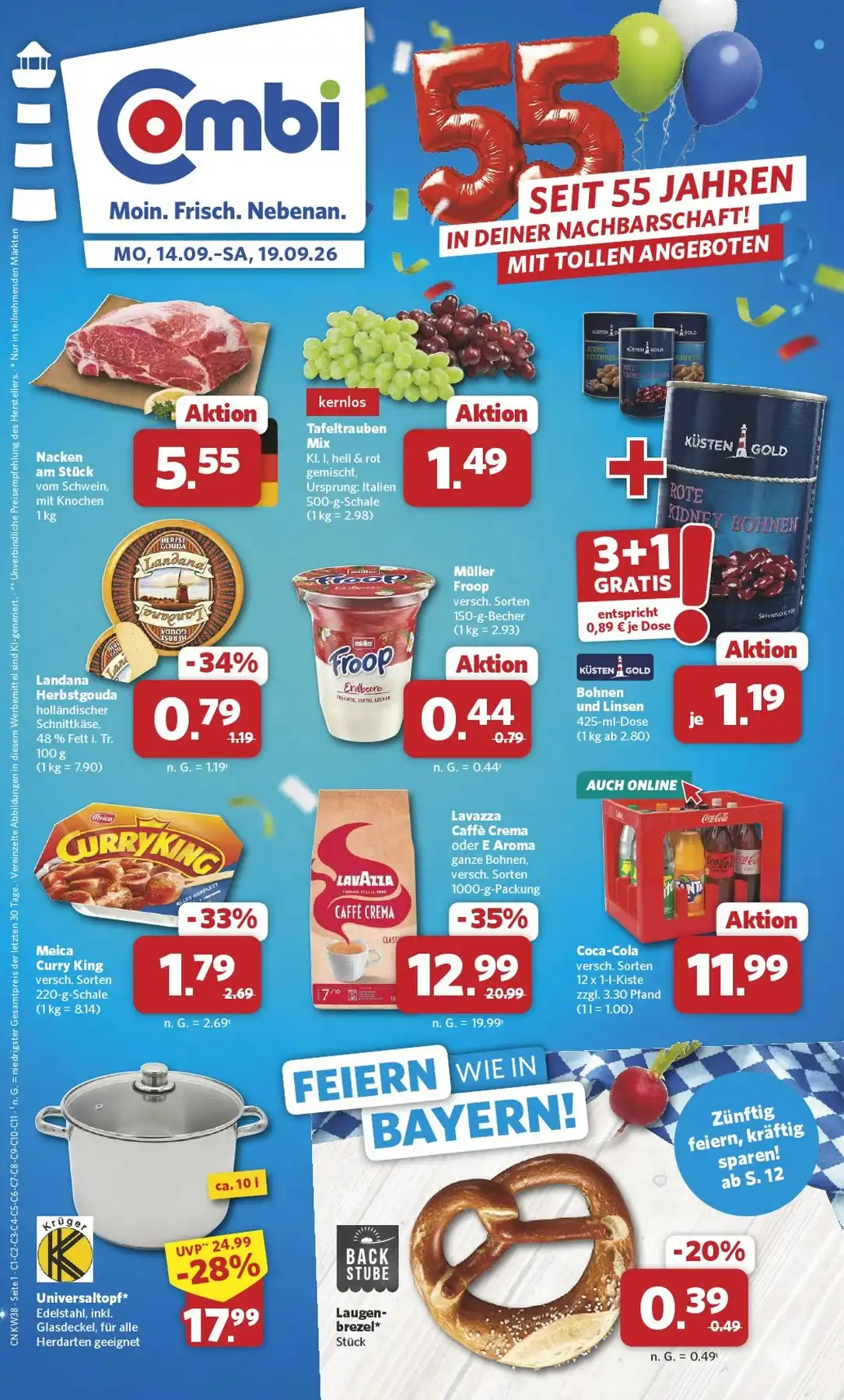 Combi Prospekt ab 14.09.2026 nächste woche - Bild 1 ab 14.09.2026