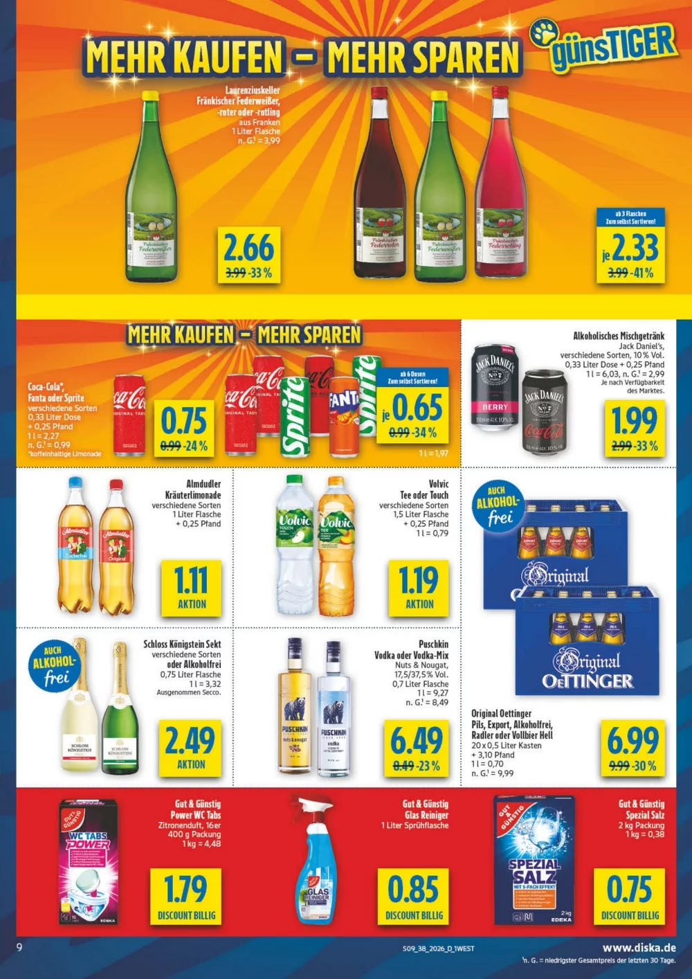 Diska Prospekt ab 14.09.2026 nächste woche - Bild 1 ab 14.09.2026