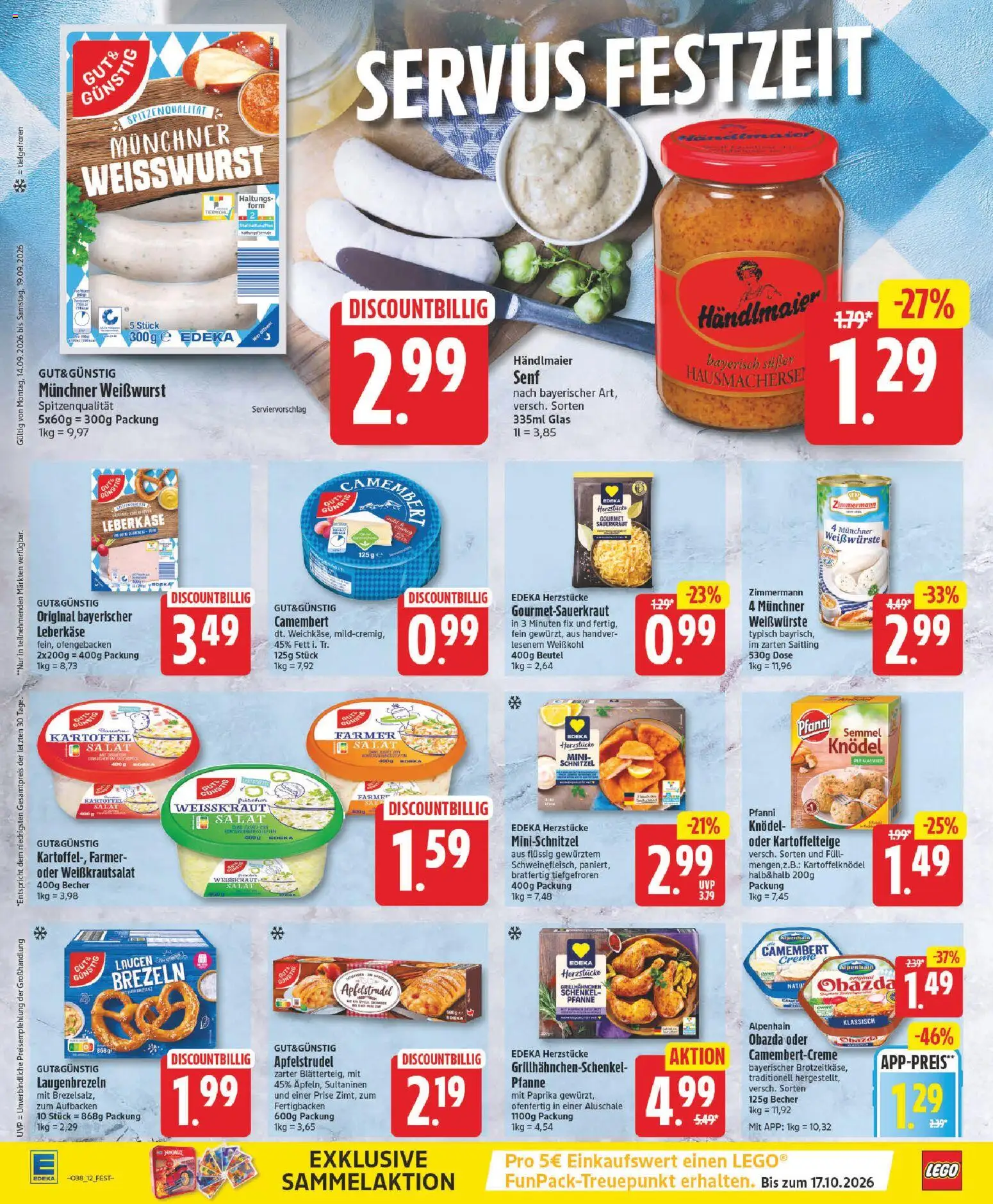 Edeka Prospekt ab 14.09.2026 nächste woche - Bild 2 ab 14.09.2026