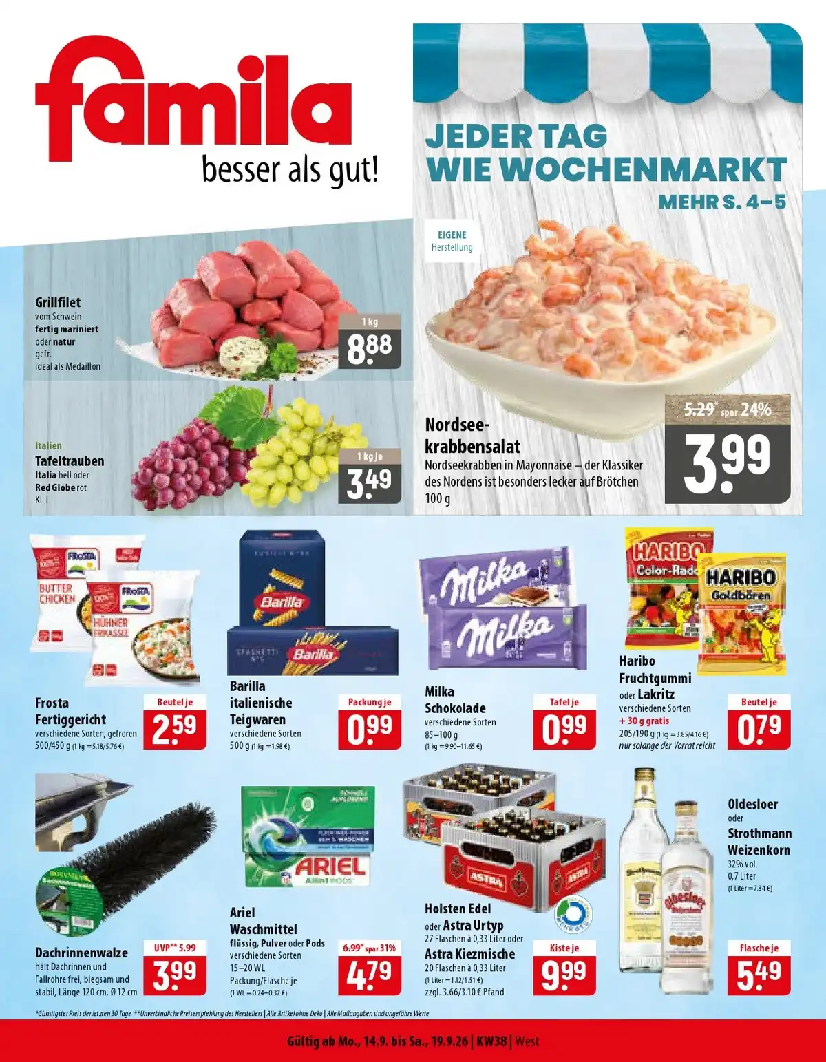 Famila Prospekt ab 14.09.2026 nächste woche - Bild 1 ab 14.09.2026