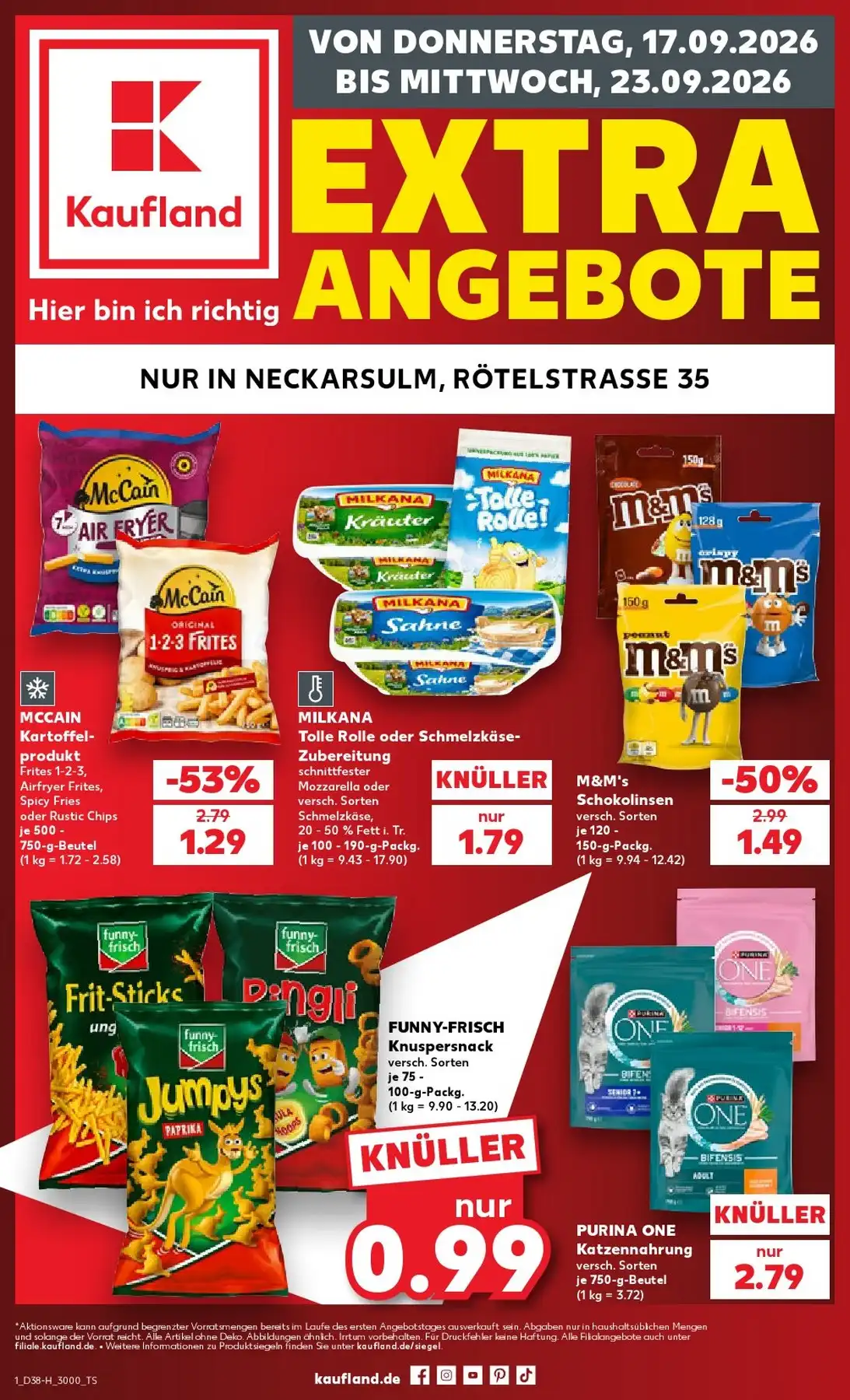 Kaufland Prospekt ab 17.09.2026 nächste woche - Bild 1 ab 17.09.2026 Extra