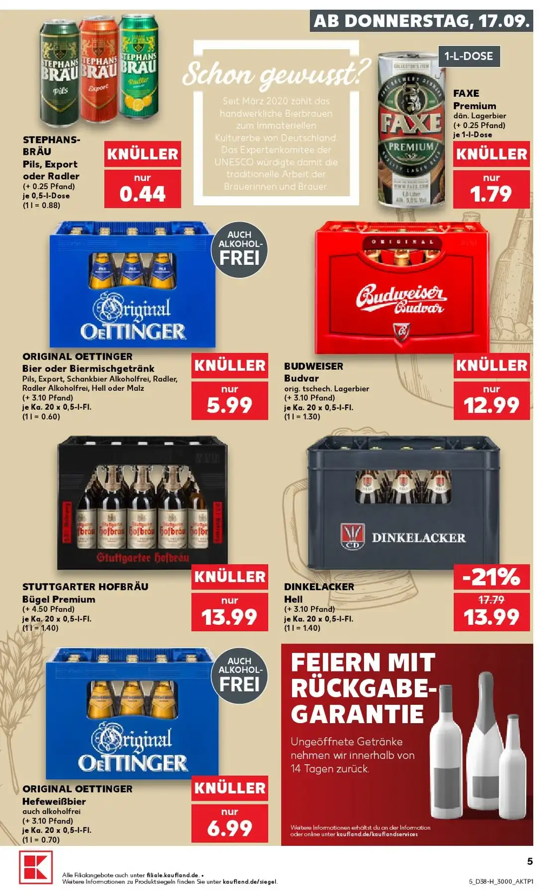 ab 17.09.2026 Extra