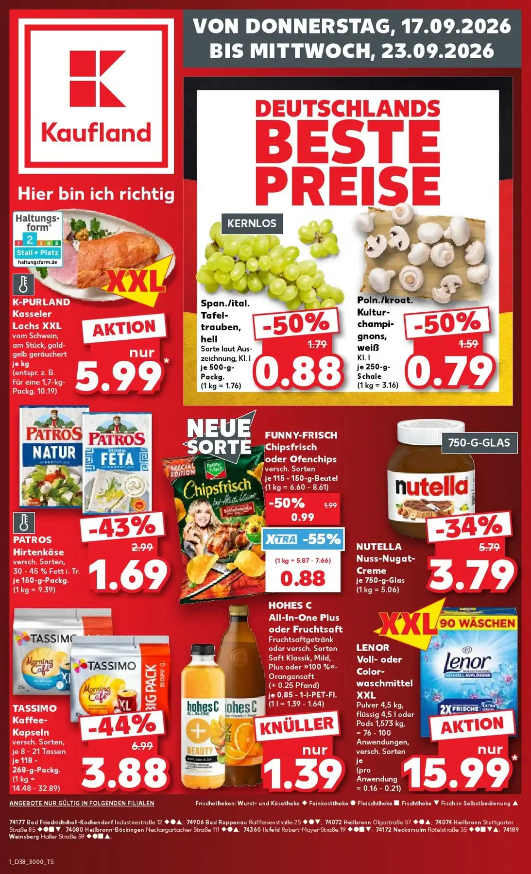 Kaufland Prospekt ab 17.09.2026 nächste woche - Bild 1 ab 17.09.2026
