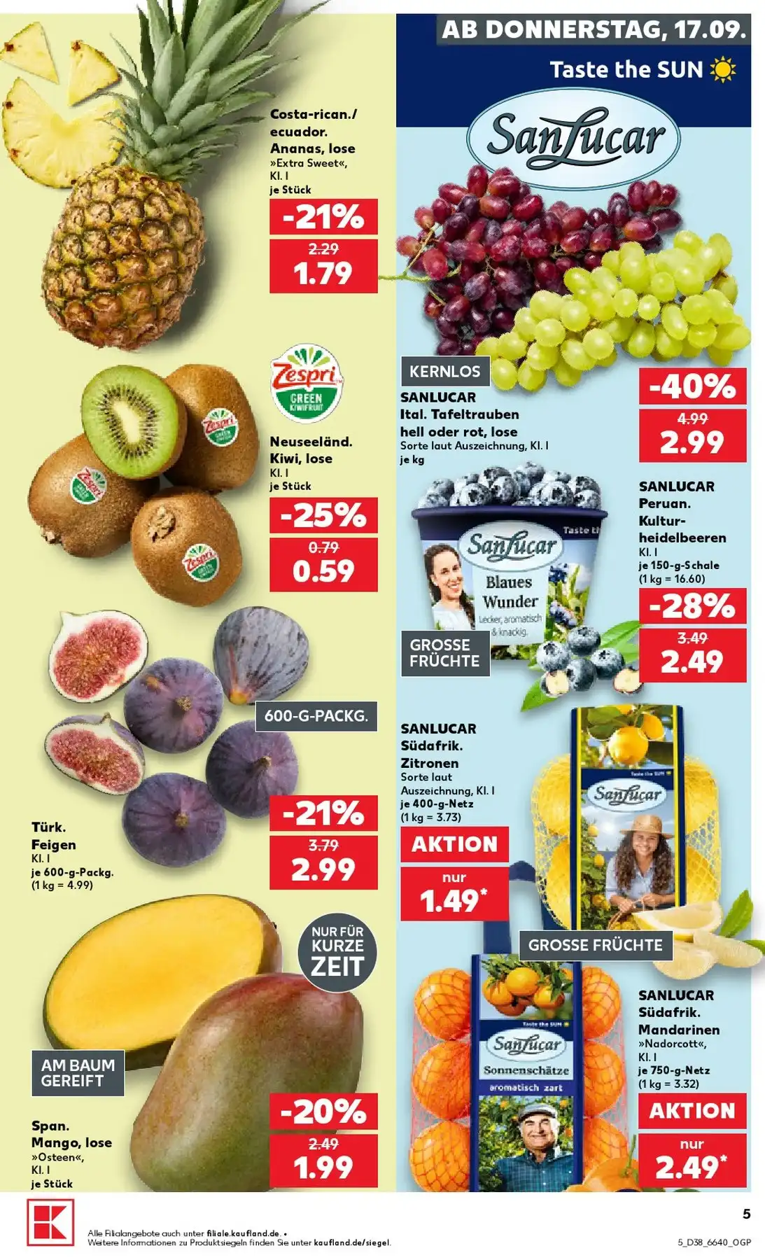 Kaufland Prospekt ab 17.09.2026 nächste woche - Bild 3 ab 17.09.2026