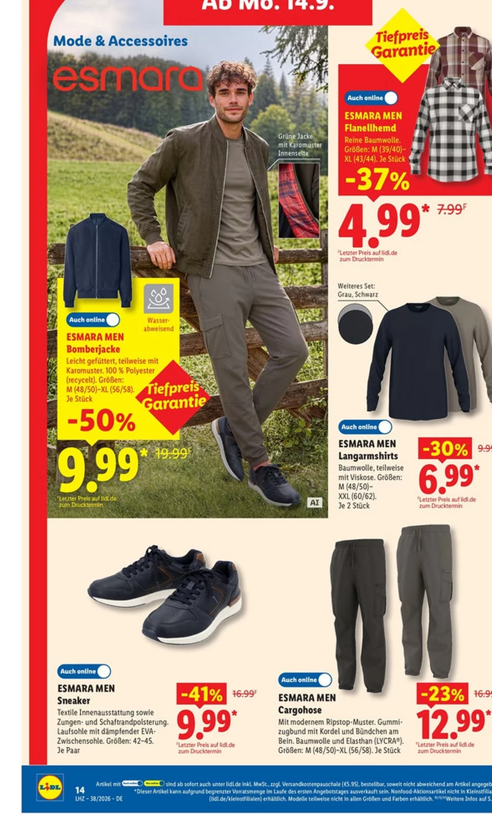 Lidl Prospekt ab 14.09.2026 nächste woche - Bild 1 ab 14.09.2026