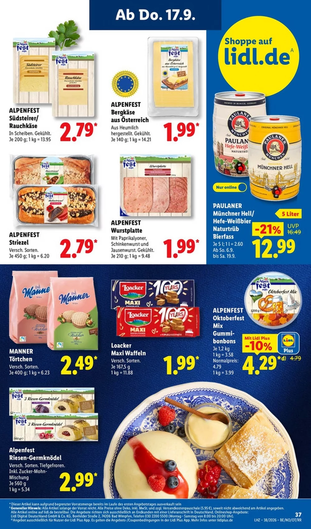 Lidl Prospekt ab 14.09.2026 nächste woche - Bild 4 ab 14.09.2026