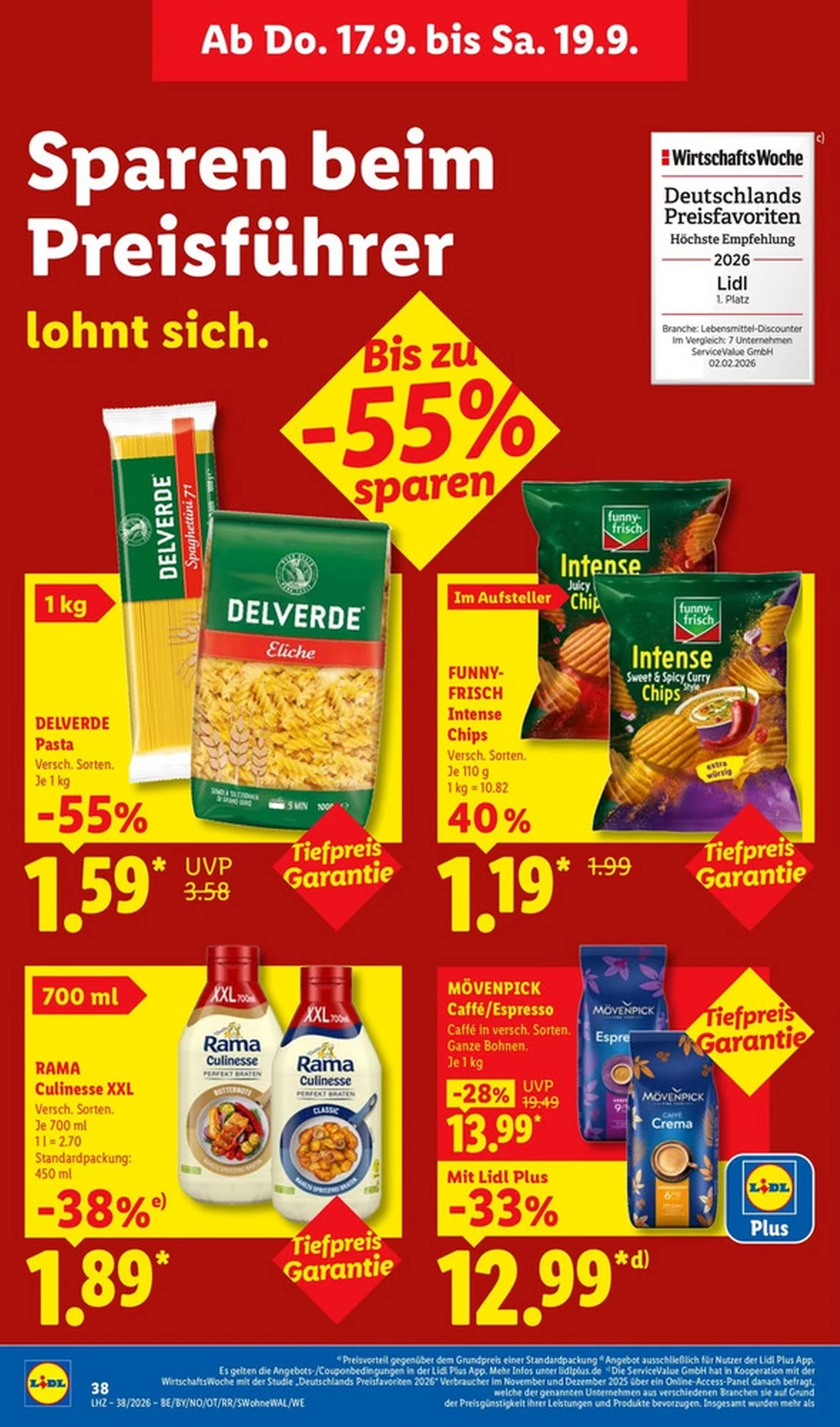 Lidl Prospekt ab 14.09.2026 nächste woche - Bild 1 ab 14.09.2026