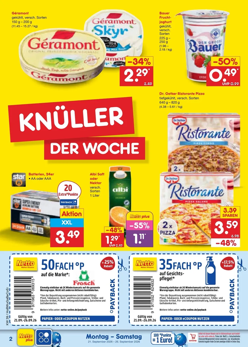 Netto Prospekt ab 21.09.2026 nächste woche - Bild 2 ab 21.09.2026
