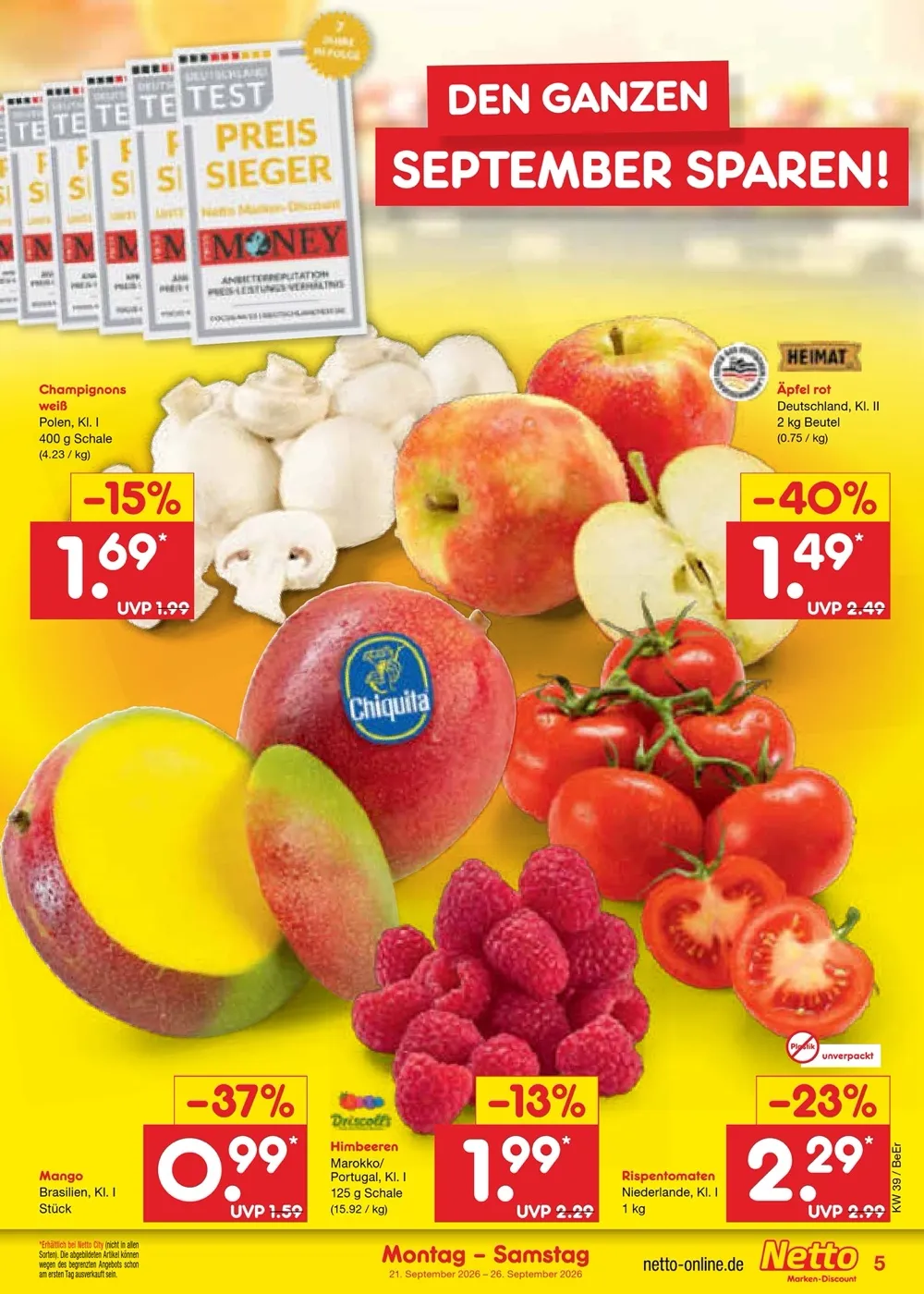 Netto Prospekt ab 21.09.2026 nächste woche - Bild 3 ab 21.09.2026