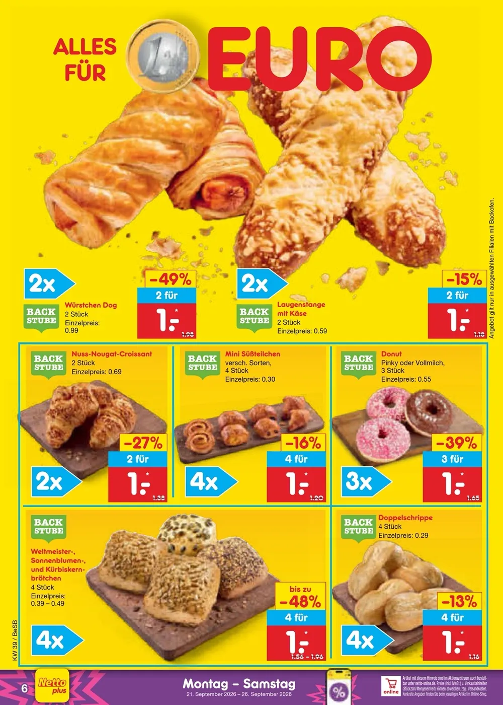 Netto Prospekt ab 21.09.2026 nächste woche - Bild 2 ab 21.09.2026