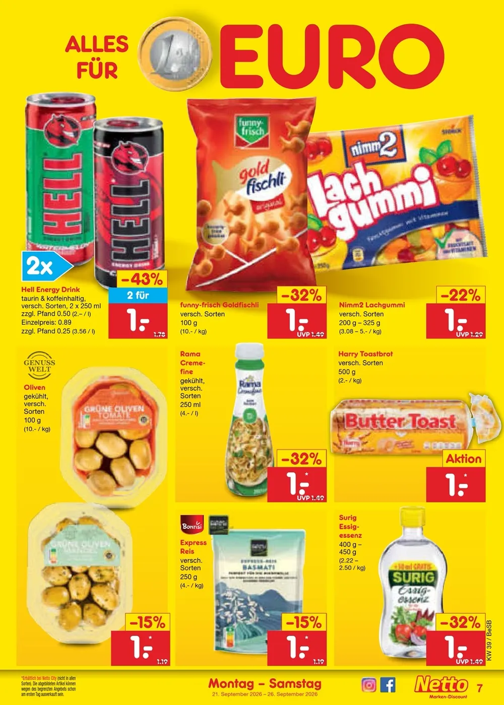 Netto Prospekt ab 21.09.2026 nächste woche - Bild 3 ab 21.09.2026