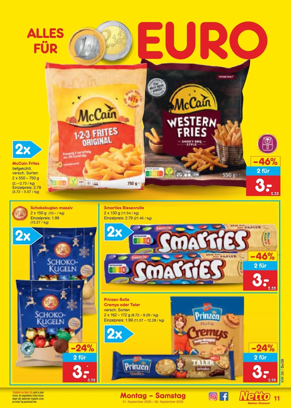 Netto Prospekt ab 21.09.2026 nächste woche - Bild 3 ab 21.09.2026