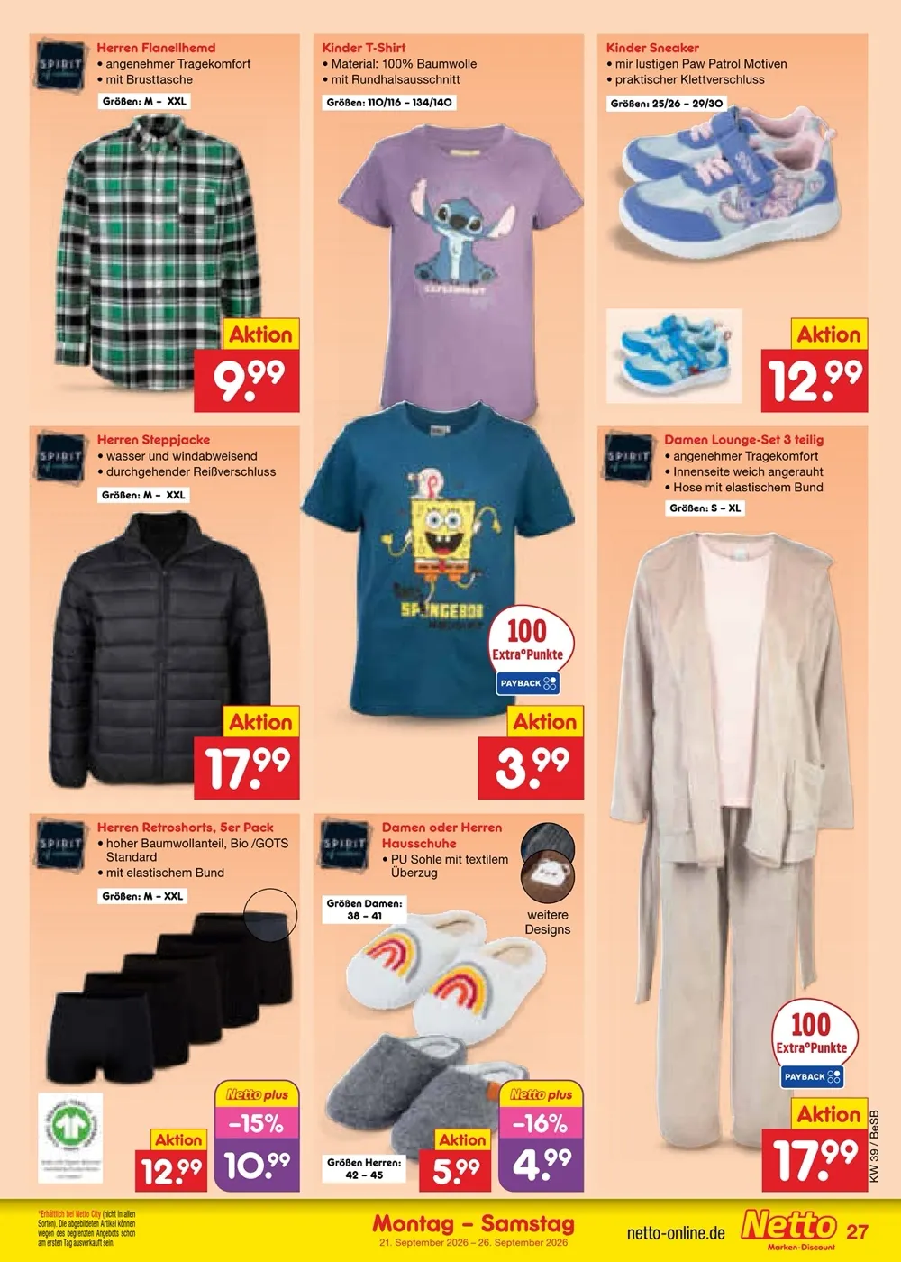 Netto Prospekt ab 21.09.2026 nächste woche - Bild 1 ab 21.09.2026