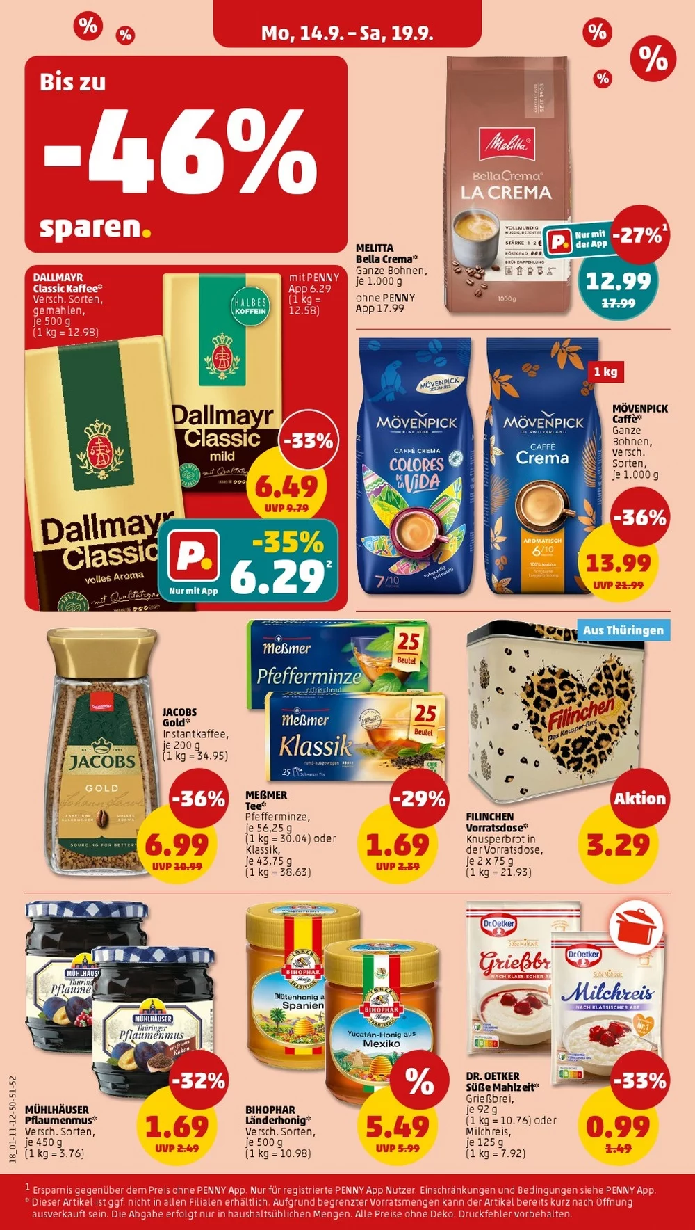 Penny Prospekt ab 14.09.2026 diese & nächste woche - Bild 2 ab 14.09.2026