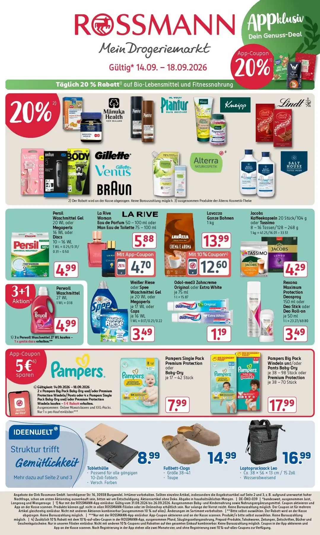 Rossmann Prospekt ab 14.09.2026 nächste woche - Bild 1 ab 14.09.2026