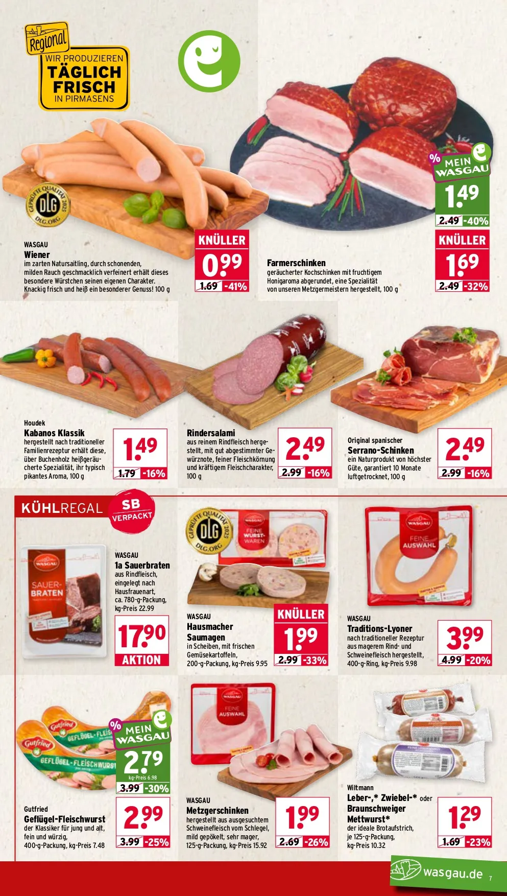 Wasgau Prospekt ab 14.09.2026 nächste woche - Bild 1 ab 14.09.2026